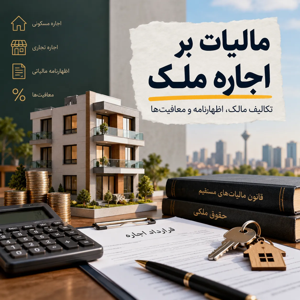 مالیات بر اجاره ملک؛ تکالیف مالک، اظهارنامه و معافیت‌ها