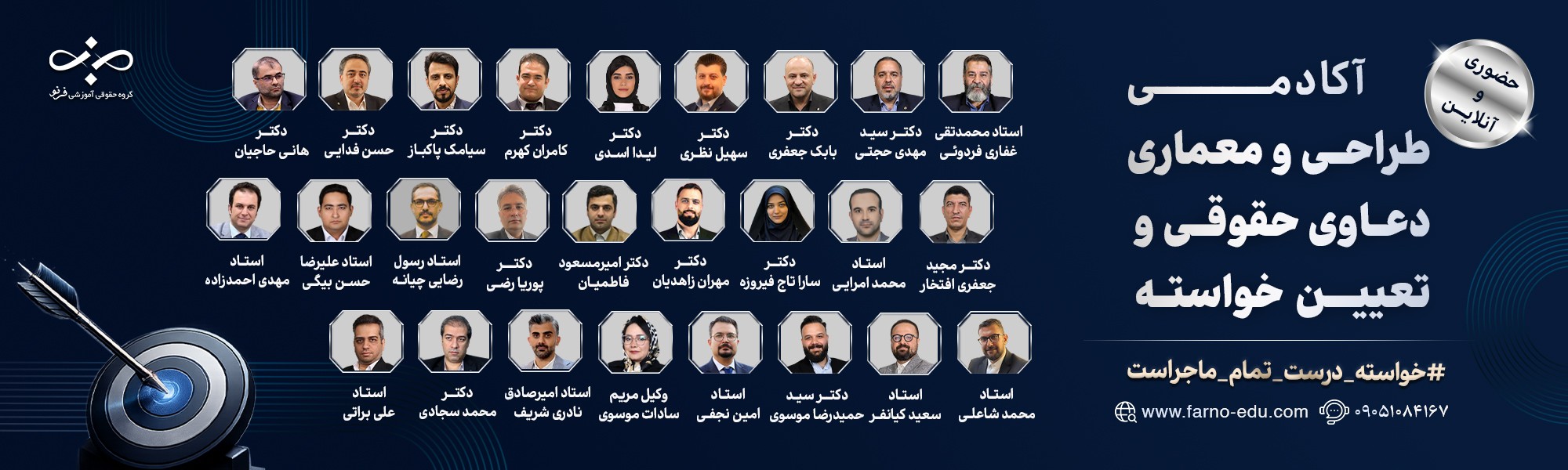 آکادمی طراحی و معماری دعاوی حقوقی و تعیین خواسته فرنو